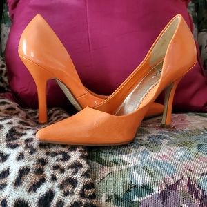 Orange Heels 3.5 inch Heels